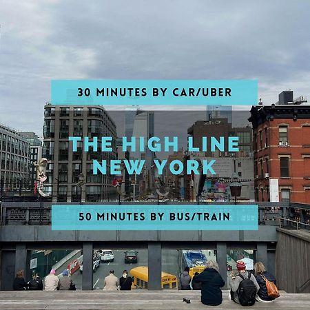Funky & Colorful Urban Getaway, 20 Minutes To Nyc Apartment โฮโบเกน ภายนอก รูปภาพ