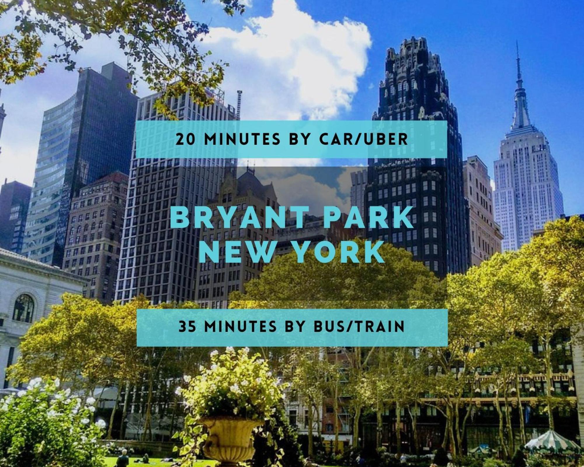 Funky & Colorful Urban Getaway, 20 Minutes To Nyc Apartment โฮโบเกน ภายนอก รูปภาพ