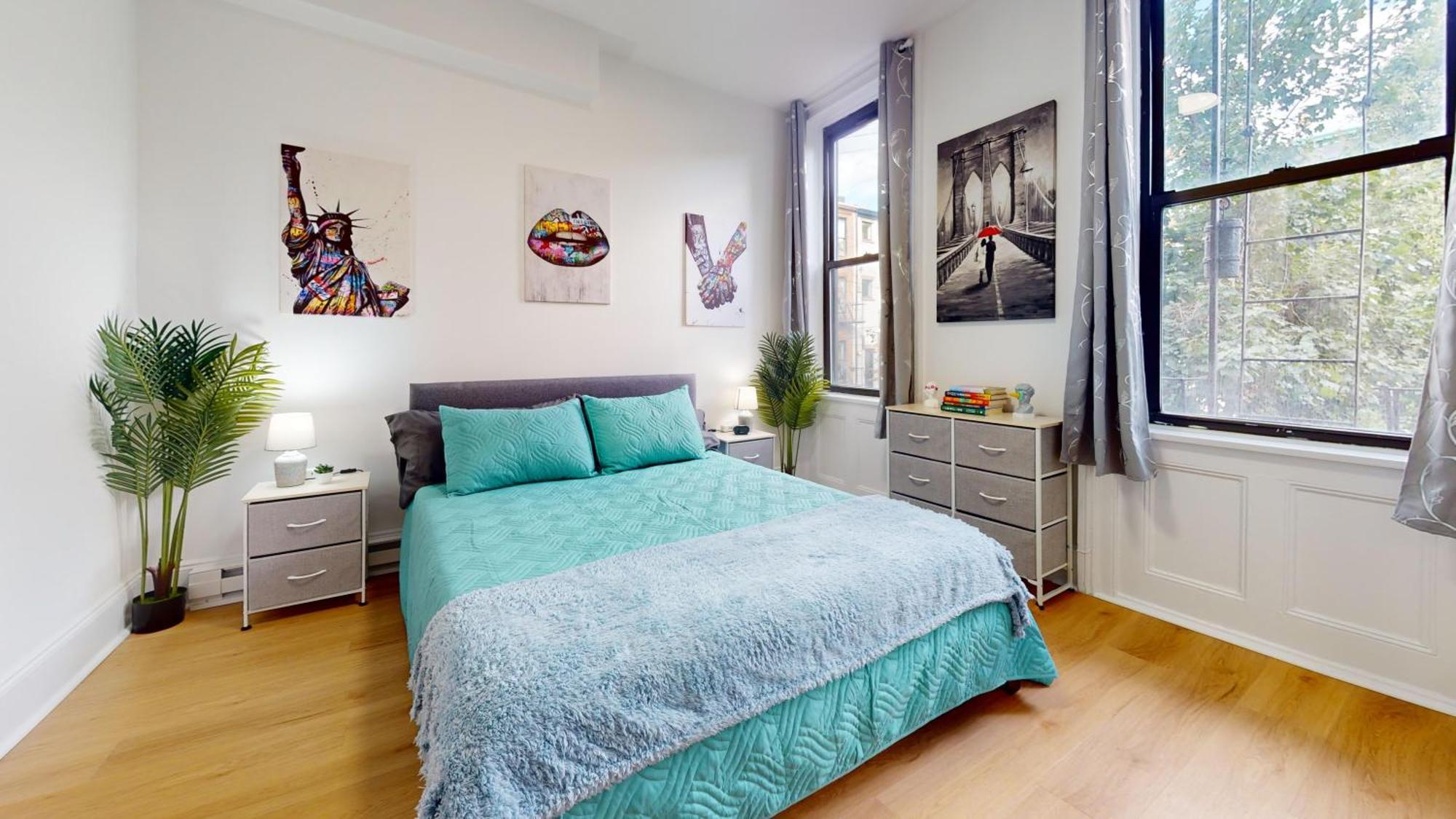 Funky & Colorful Urban Getaway, 20 Minutes To Nyc Apartment โฮโบเกน ภายนอก รูปภาพ