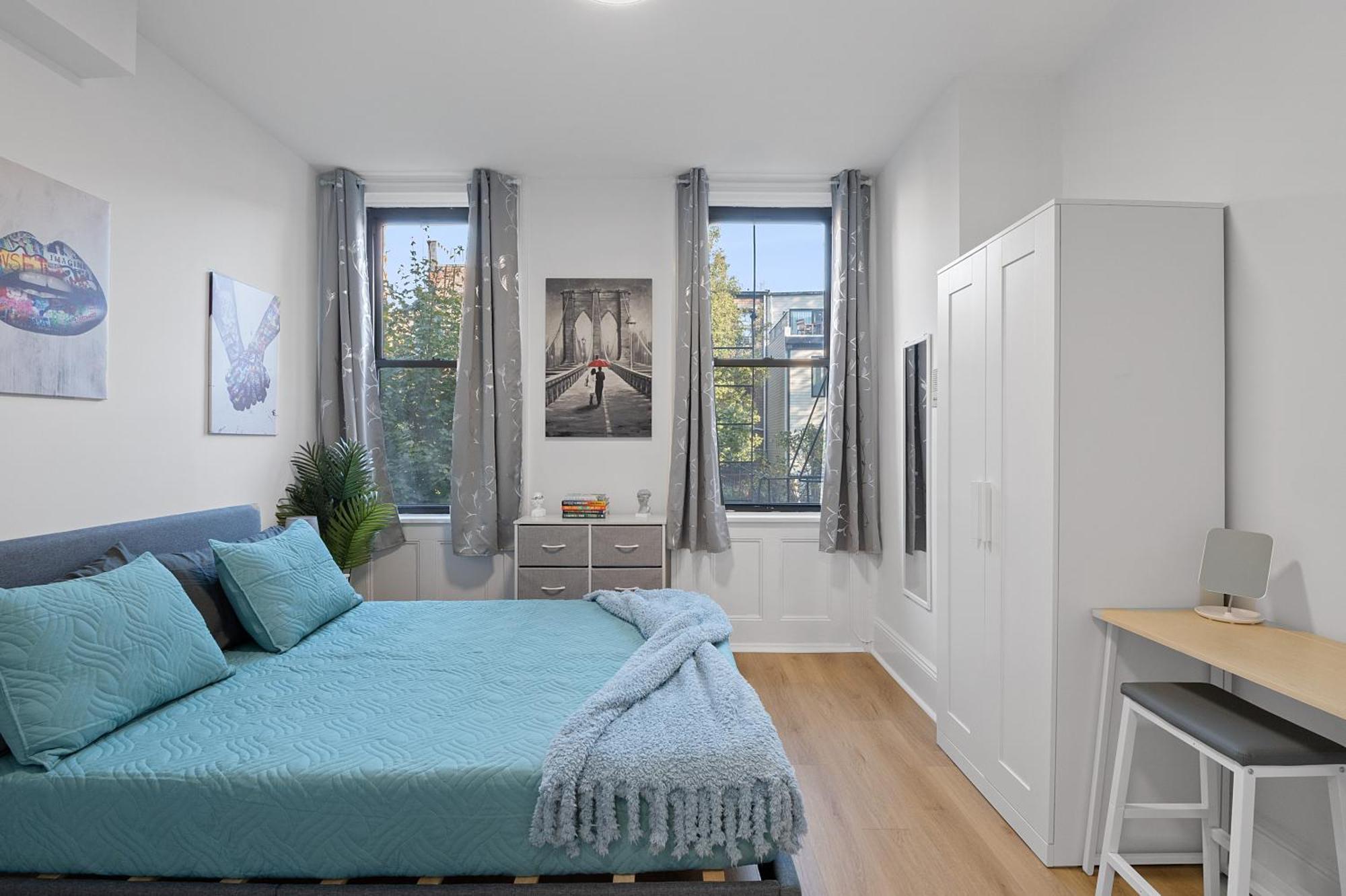 Funky & Colorful Urban Getaway, 20 Minutes To Nyc Apartment โฮโบเกน ภายนอก รูปภาพ
