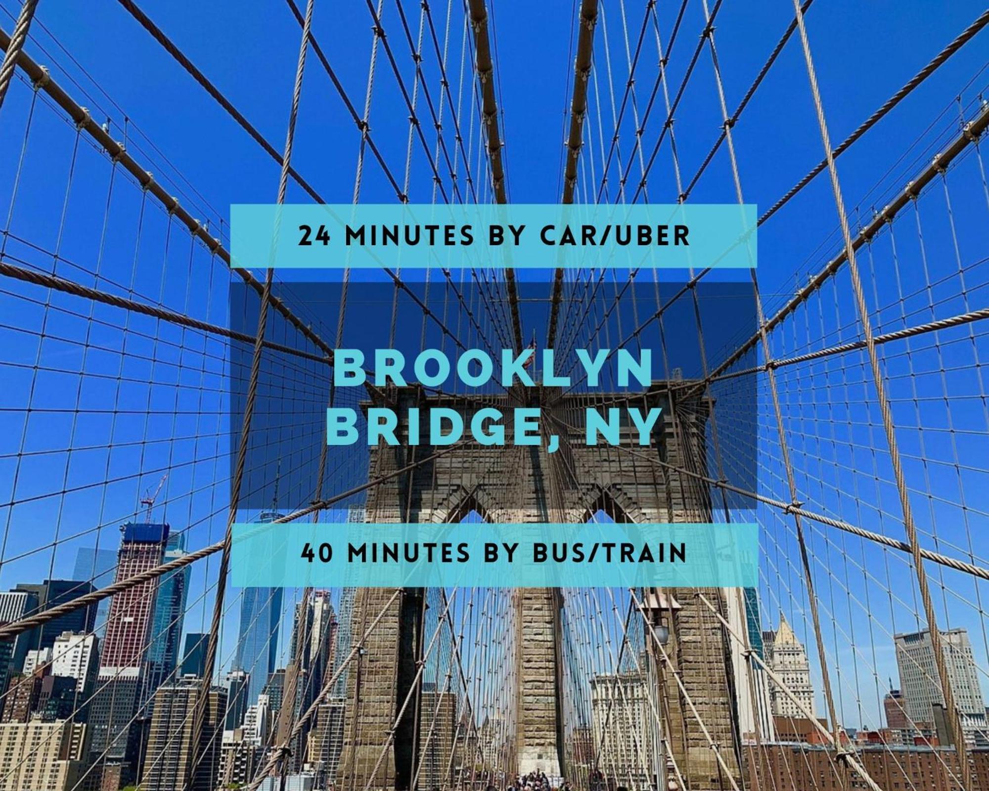 Funky & Colorful Urban Getaway, 20 Minutes To Nyc Apartment โฮโบเกน ภายนอก รูปภาพ