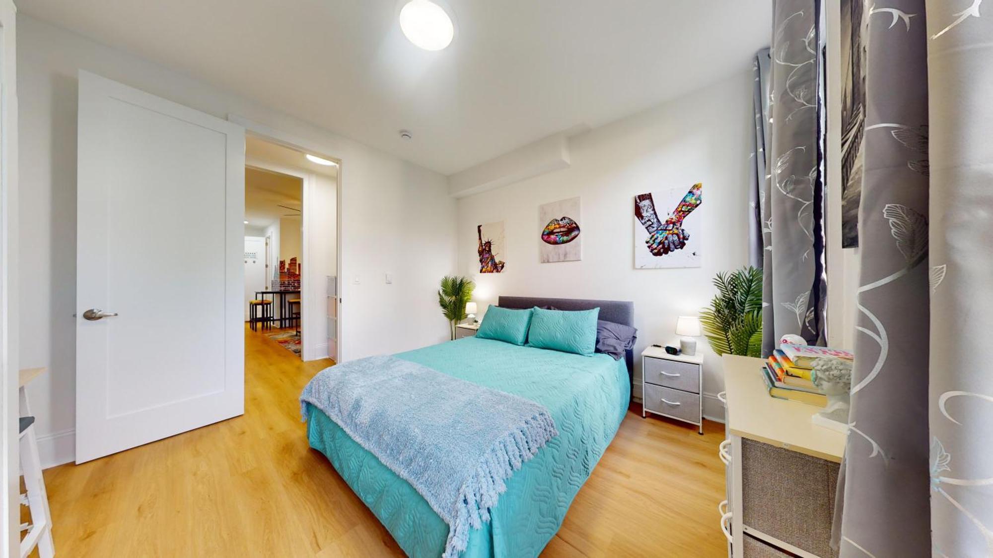 Funky & Colorful Urban Getaway, 20 Minutes To Nyc Apartment โฮโบเกน ภายนอก รูปภาพ